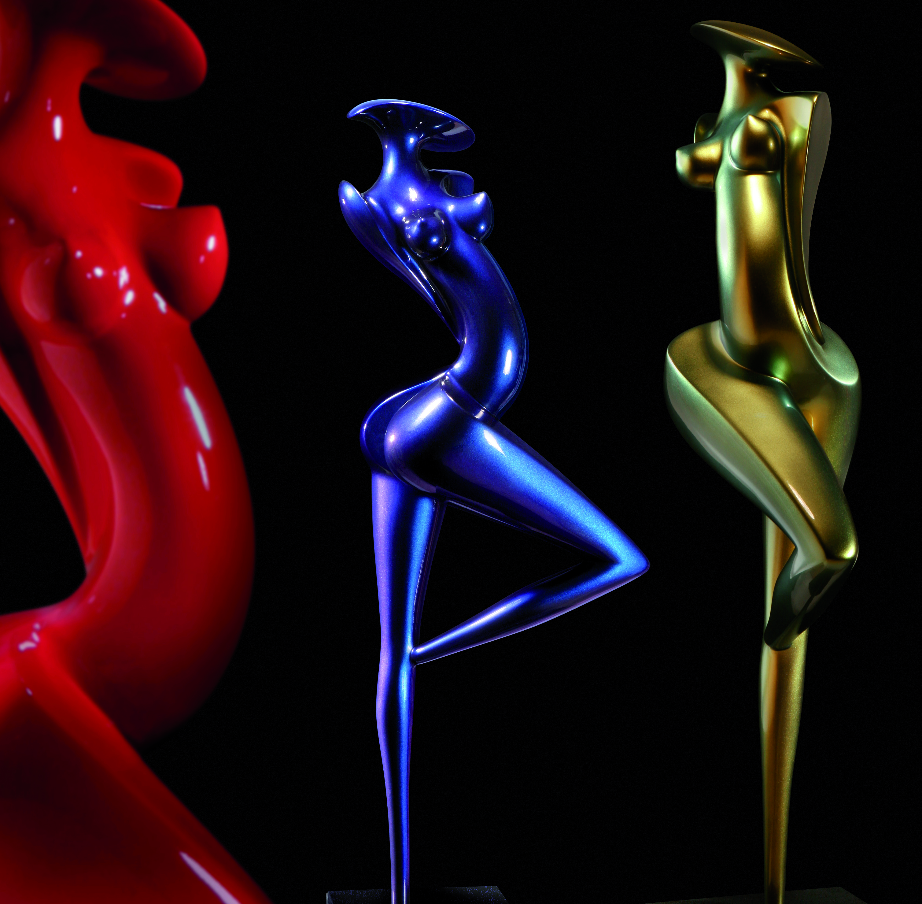 Sculptures en carbone de Marion Bürklé Sculptures en carbone de Marion Bürklé