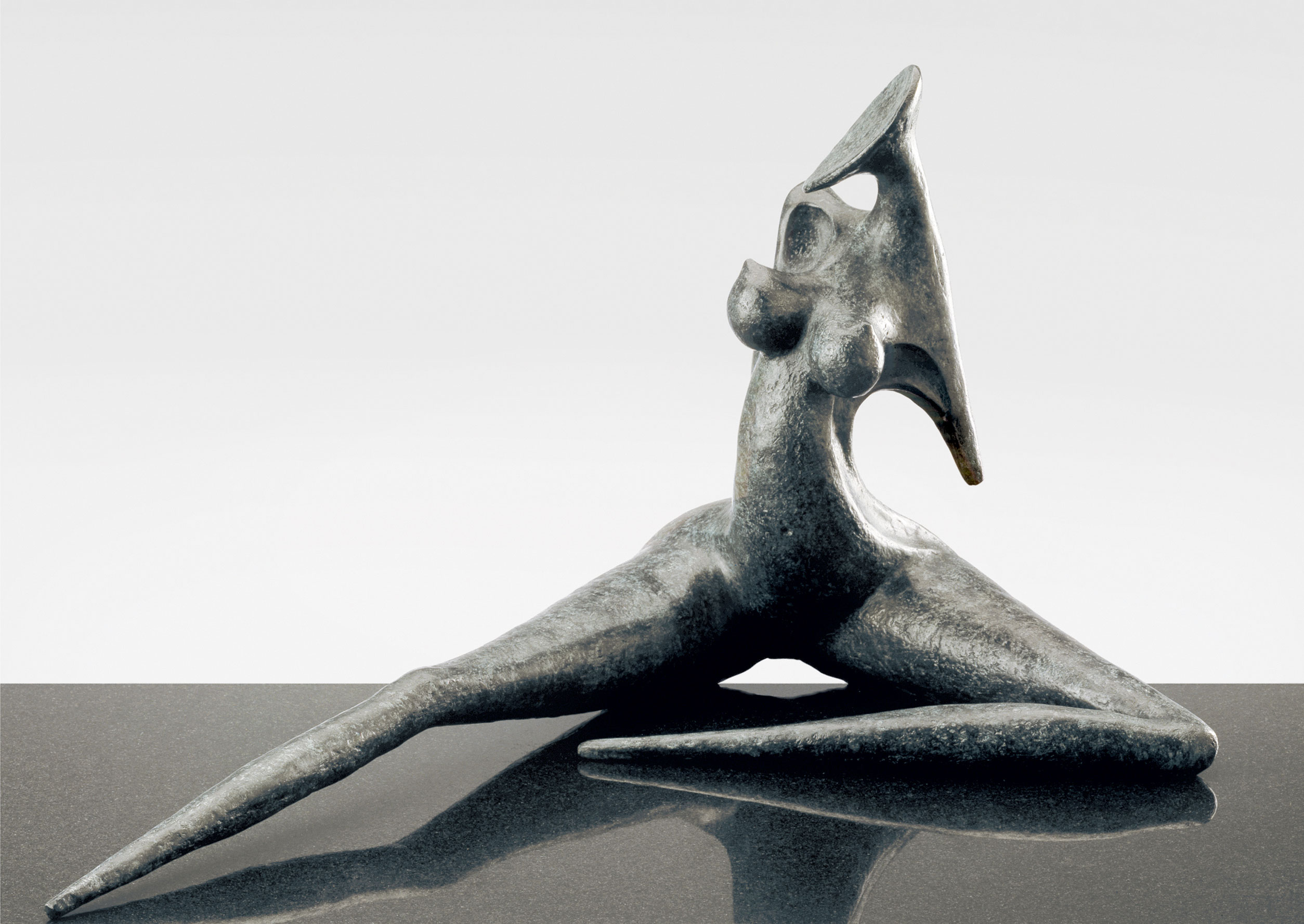 Provocation, sculpture en bronze de Marion Bürklé